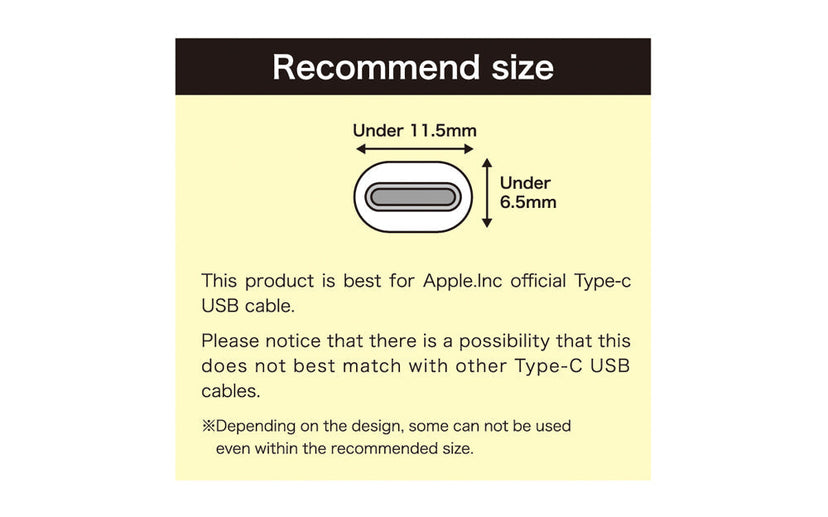 CABLE BITE for Type-C USB C7