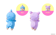 HIPPERS Monchhichi COLORS: Wink Series Z7