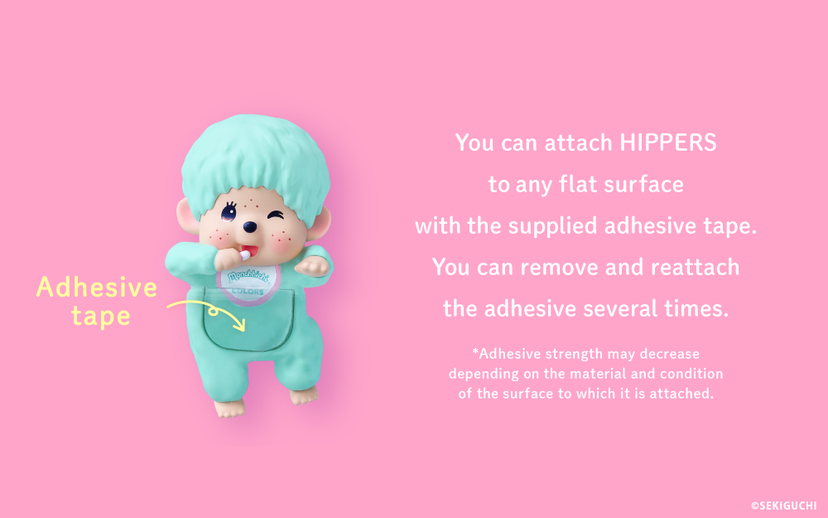 HIPPERS Monchhichi COLORS: Wink Series Z7